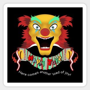 Maximum Overdrive Happy Toyz Truck Clown Sticker